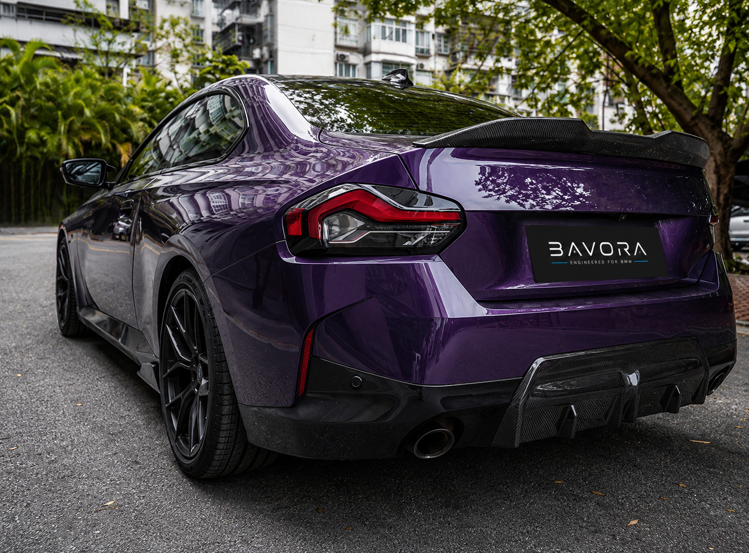 BAVORA G42 MP Style Dry Carbon Rear Diffuser